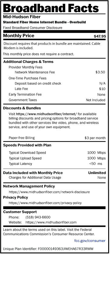Standard-Fiber-Bundle—OVERBUILD Standard Fiber Bundle OVERBUILD