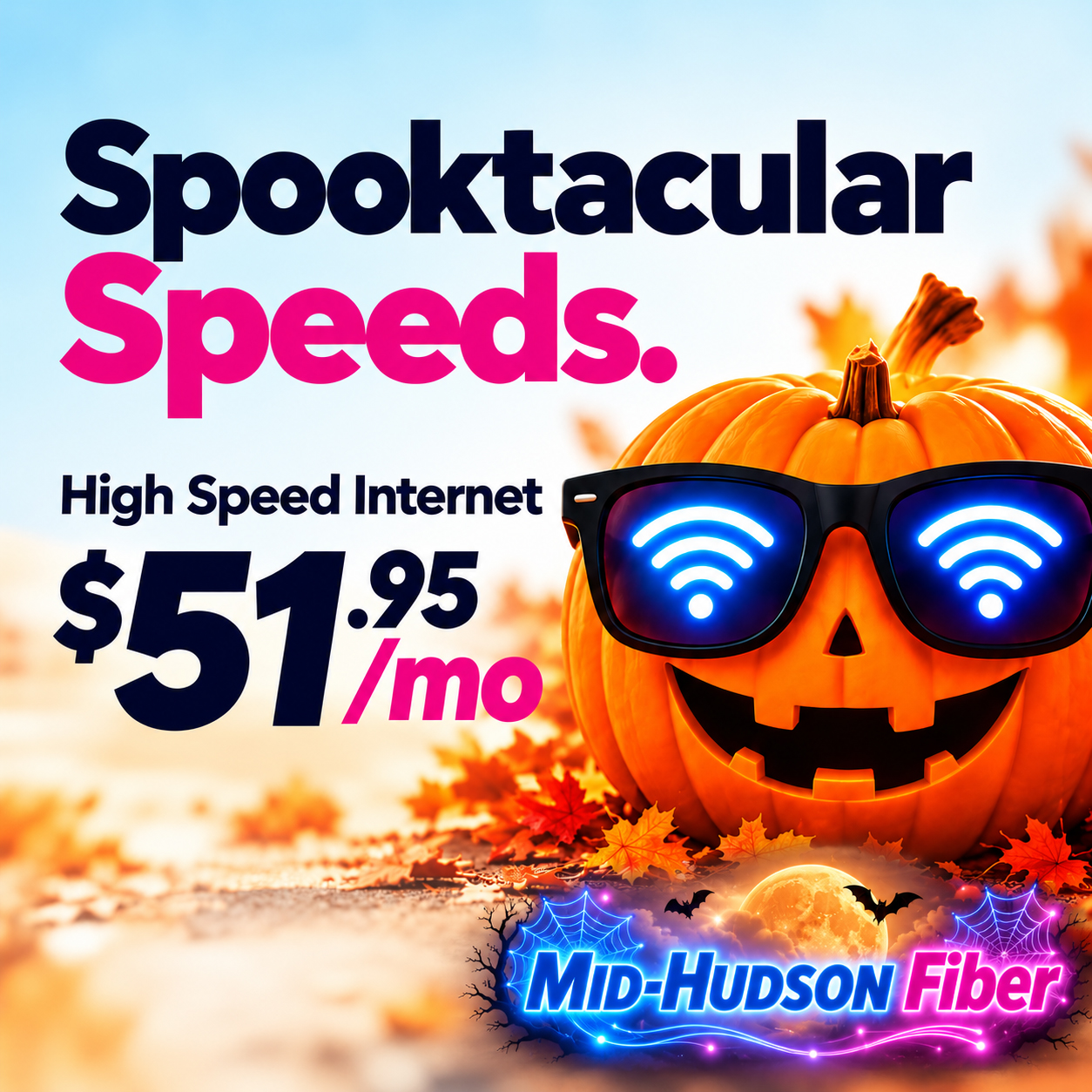 Spooktacular Fiber Speeds